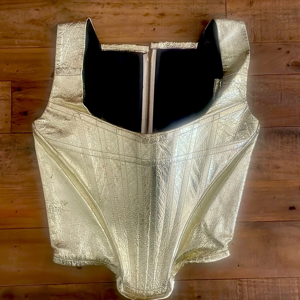 COPY - Runway Vivienne Westwood golden corset